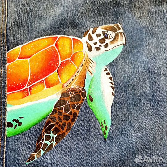 Роспись одежды/аксессуаров, восстановление рисунка