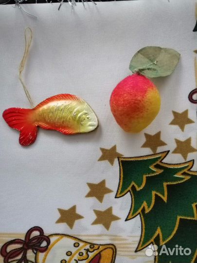 Ёлочные игрушки СССР