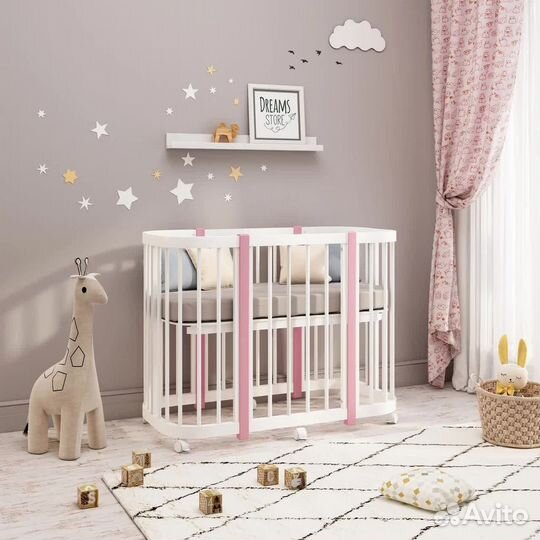 Детская кровать с бортиком