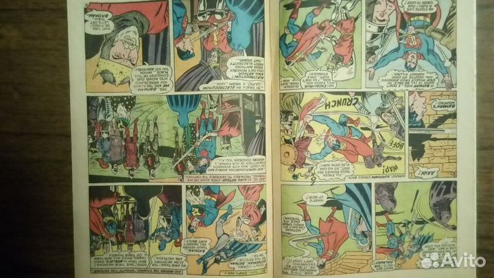 Редкий комикс Batman & Superman #162 1966 год