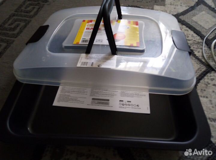 Форма для запекания с крышкой в наличии 2шт