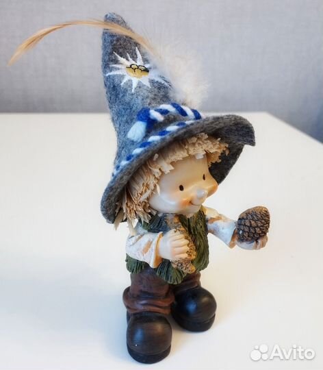 Фигурка лесного гнома, Италия, 14 см для коллекции