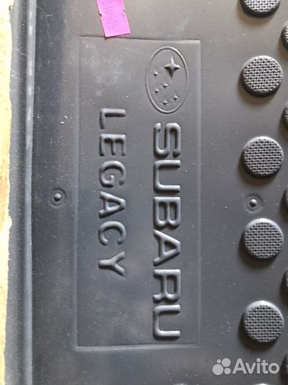 Коврик в багажник субару легаси