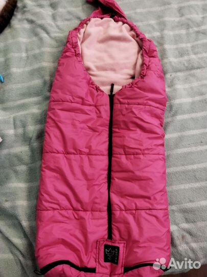 Теплый конверт в прогулочную коляску