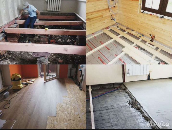 Бригада строителей в Звенигороде