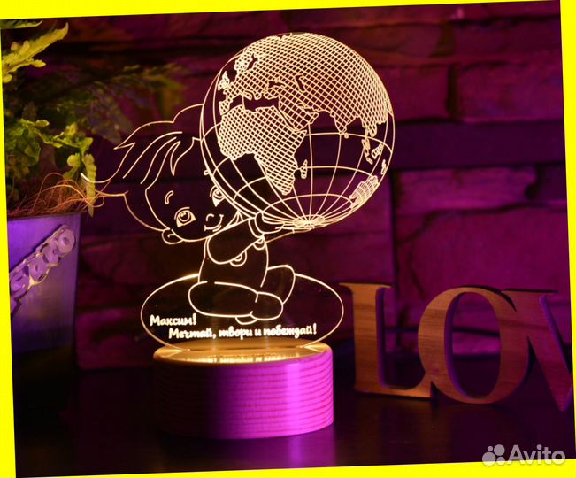 Детский ночник на подарок ребенку