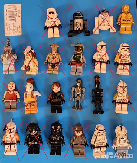 Lego star wars минифигурки