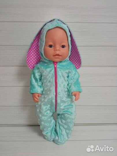 Одежда для куклы беби борн