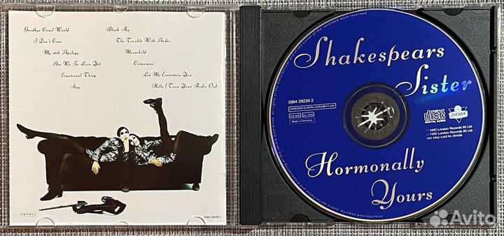 Shakespears Sister - Hormonally Yours CD Germany