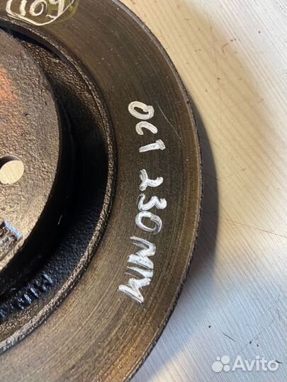 Тормозной диск передний Mitsubishi Outlander CU