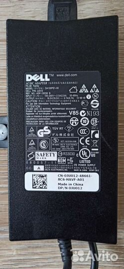 Блок питания dell 85W
