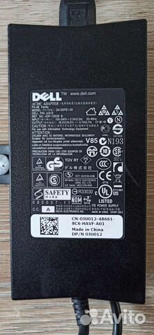 Блок питания dell 85W