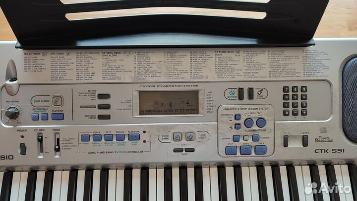 Синтезатор casio стк-591