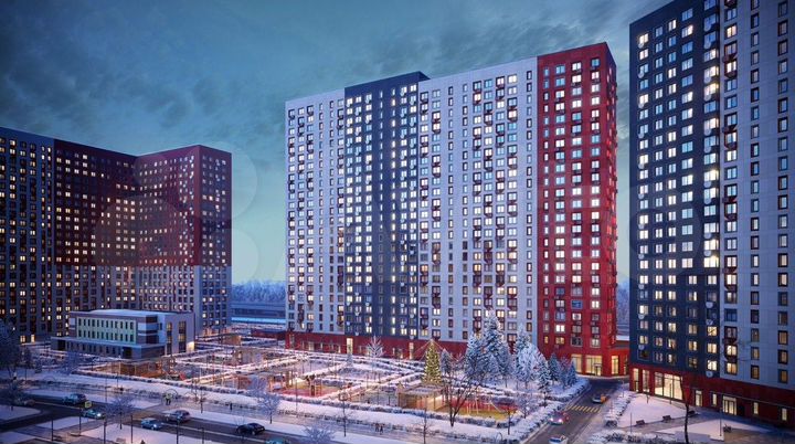 2-к. квартира, 58 м², 9/19 эт.