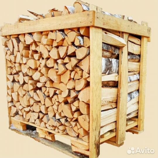 Дрова березовые колотые