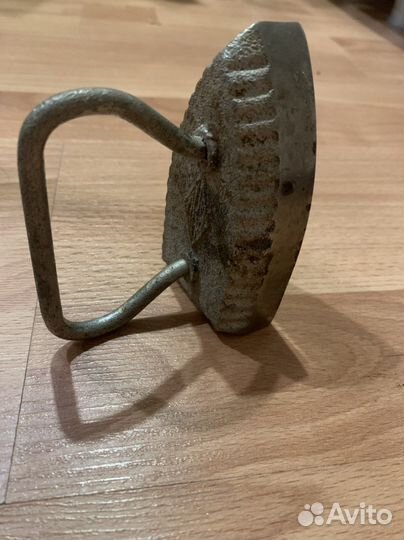 Утюг старинный нержавейка детский