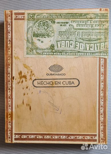 Коробка из под кубинских сигар La corona