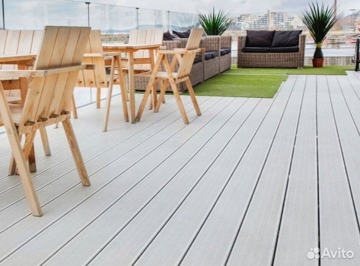 Террасная доска дпк шлифованное тиснение