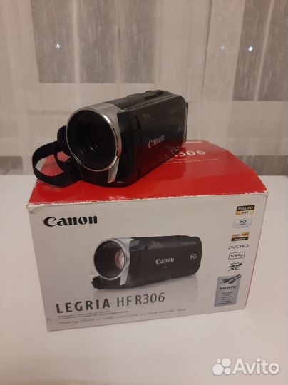 Видеокамера canon legria hf306