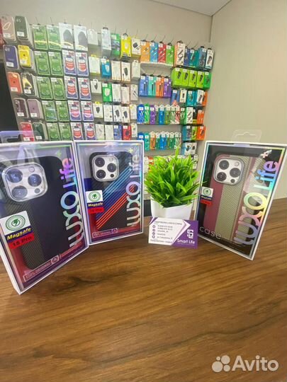 Чехол бампер на iPhone 15 Pro mag safe