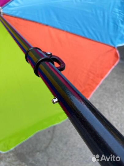 Зонт пляжный высота 210см диаметр 175см