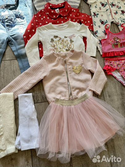 Одежда для девочки на рост от 80 до 92
