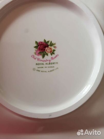 Royal albert Old country roses, тарелка