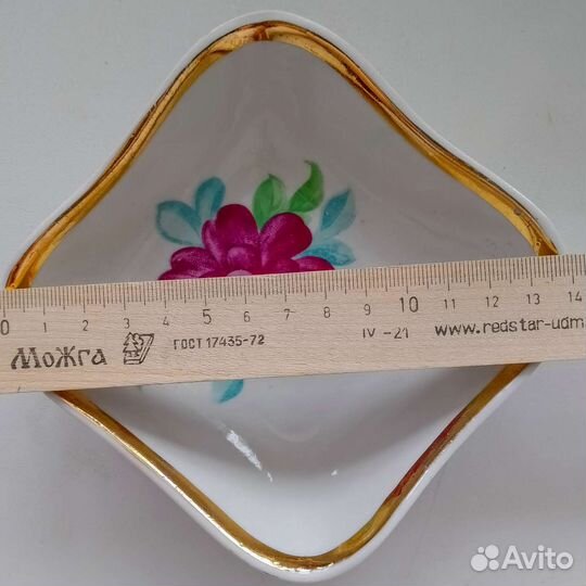 Сухарница, конфетница, салатница. Дулево