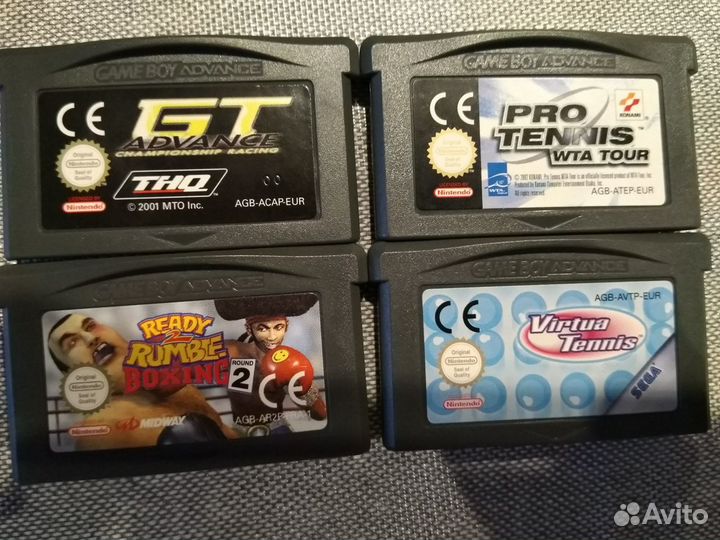 Игры на Game boy advance Оригинал