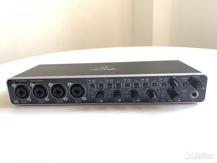 Звуковая карта U-phoria UMC404