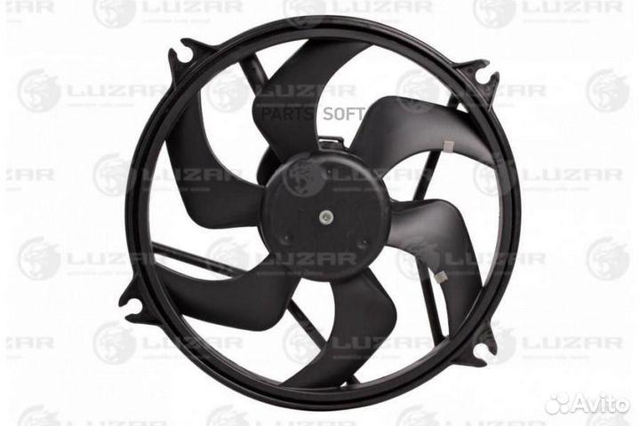 Luzar LFK 2022 Вентилятор охлаждения Citroen Berli
