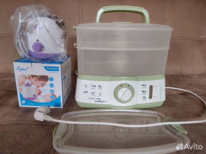 Нагреватель для бутылочек, пароварка, ниблеры