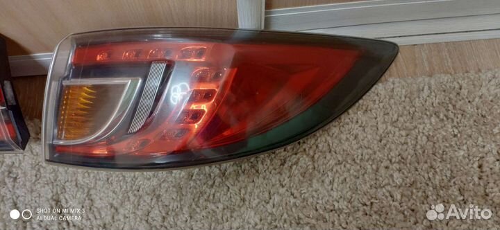 Левые фонари mazda 6gh универсал