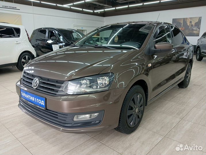 Volkswagen Polo 1.6 AT, 2015, 212 970 км