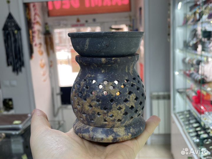 Аромалампа из камня