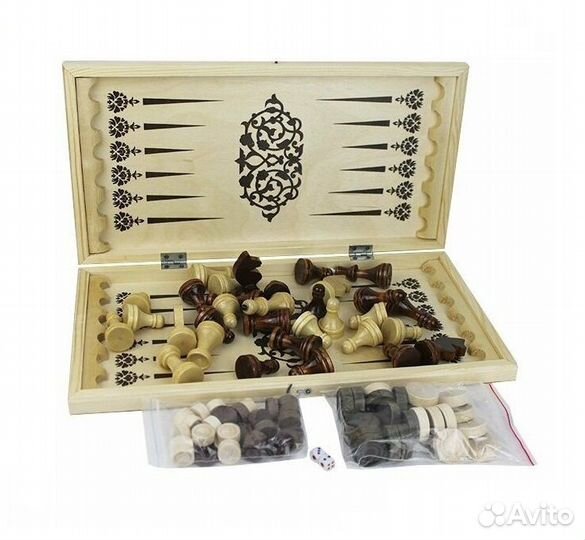 Набор Шахматы шашки нарды