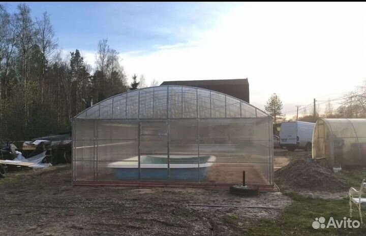 Теплица для бассейна