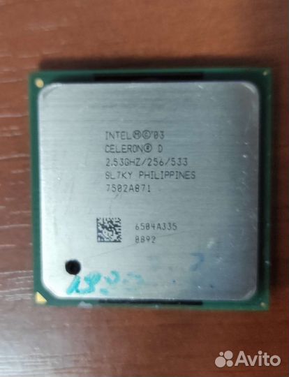 Процессоры Intel 775 и 478 Соккет