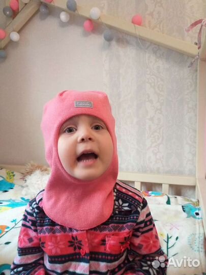 Деми Шапка шлем для девочки Lassie