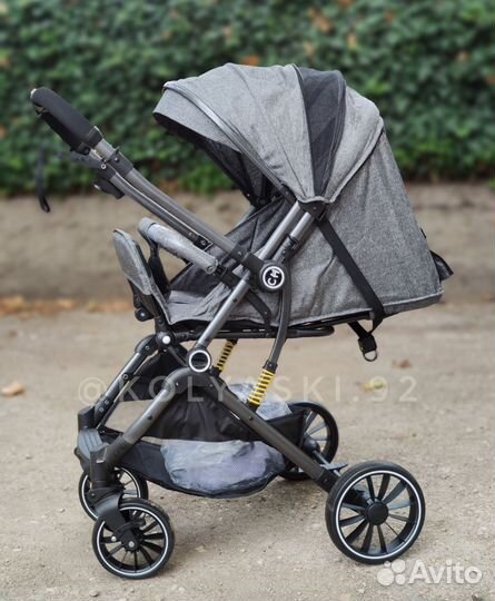 Luxmom 525 прогулочная коляска с перекидной ручкой