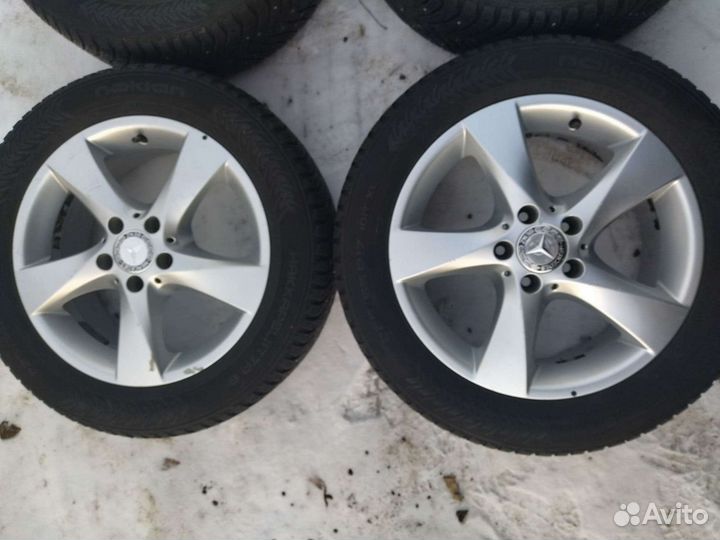 Мерседес Вито V447 r17 зима шипы