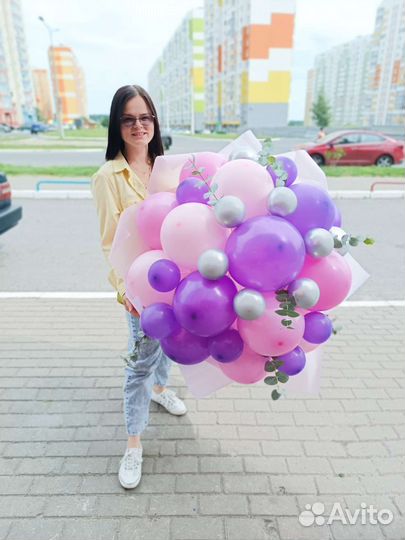 Букет гигант из шаров