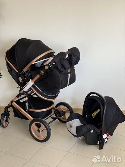 Коляска трансформер 3в1 «LuxMom 518 «(новая)