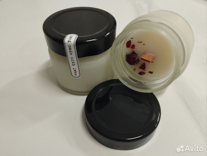 Свечи из воска ручной работы