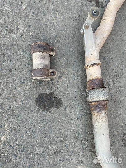 Приемная труба глушителя Audi A6 C5 1.8