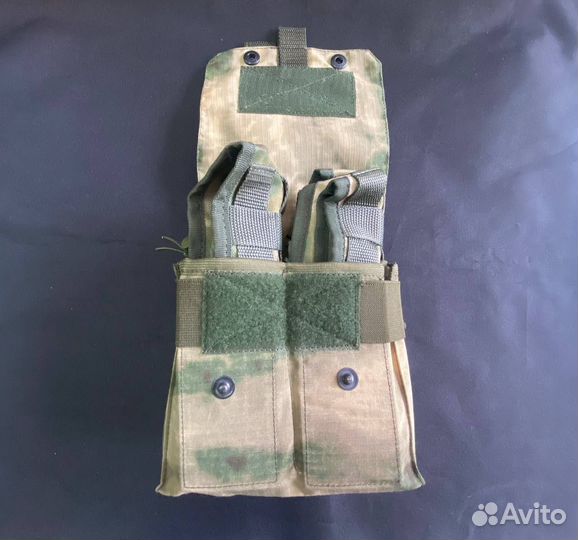 Подсумок под четыре магазина ак мох