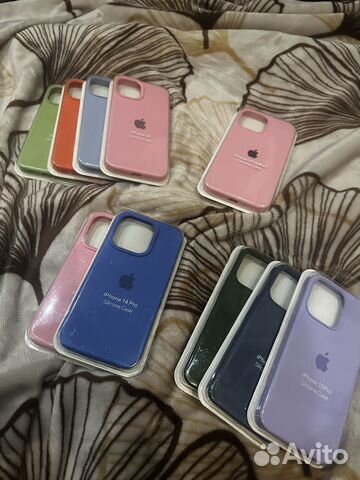 Чехол Silicone Case на iPhone 13,14 pro