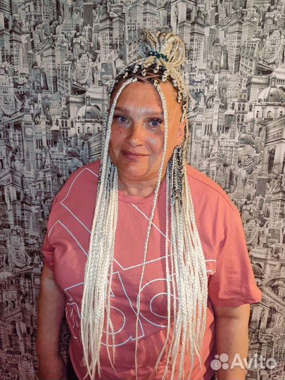 Афрокосички,прически)