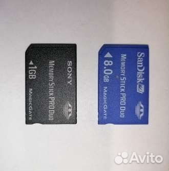Карта памяти от psp 8gb и 1gb