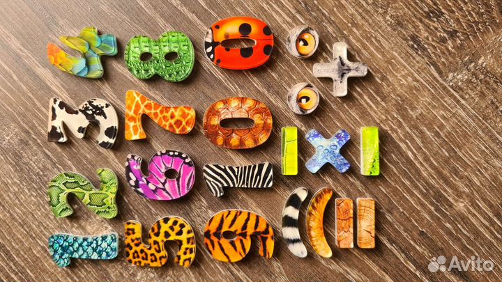 Счастливая азбука оргстекло, пазлы, магнит